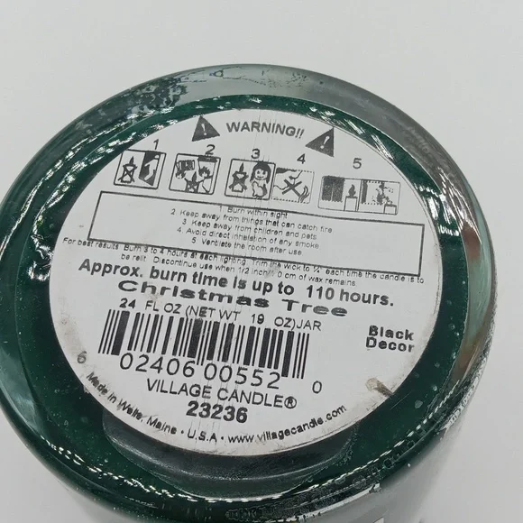 🌟 NEW Christmas Tree – Glass Jar Candle – Large Tumbler – 24oz - Picture 5 of 5